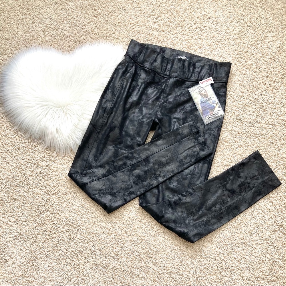 REWASH Faux leather pants/leggings NWT - Picture 1 of 7